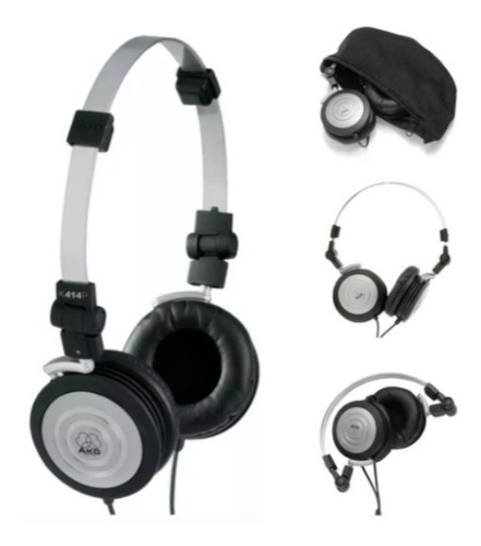 Fone Headphone Akg K 414 P Profissional Original K414p Nfe