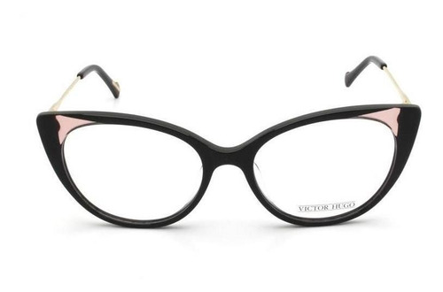 Óculos De Grau Victor Hugo Vh1802 09p2- Acetato/metal