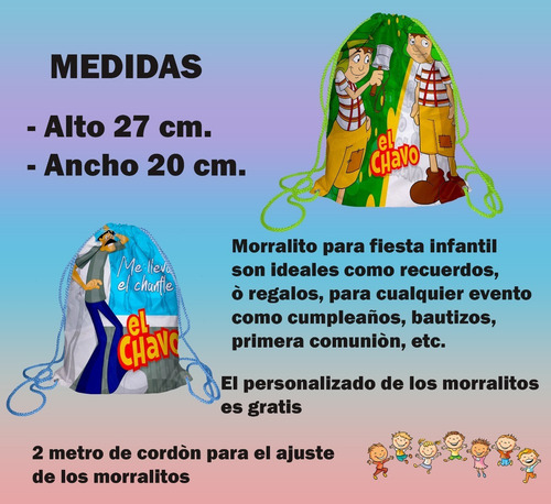 75 Dulcero Personalizado Fiesta Infantil El Chavo 2