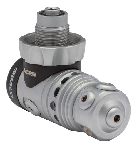 Regulador Cressi Ac25m Master Cromo Proceso Din Para Buceo Color Negro