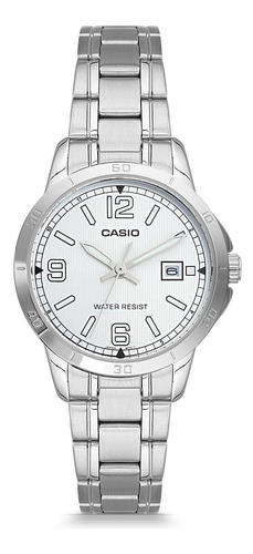 Casio Ltp-v004d-7b2 Reloj De Mujer De Acero Inoxidable Con E