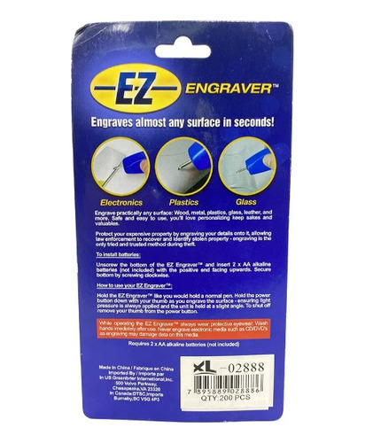 Lapiz Para Grabar De Espejos Pluma Grabado Patente A Pilas