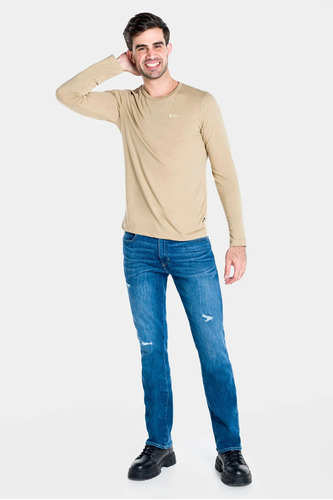  Pantalón Hombre Oggi Jeans Vaxter Corte Recto T(40) 