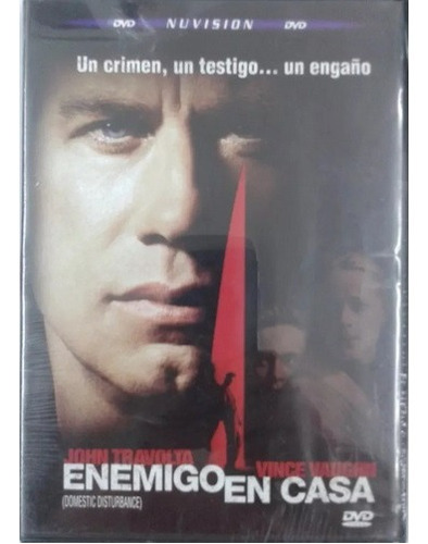 Enemigo En Casa - John Travolta - Dvd - Original!!