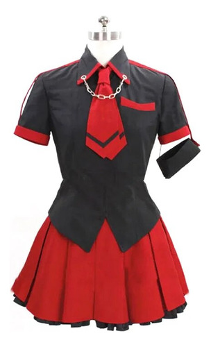 Disfraz: Blood-c Kisaragi Saya Uniforme De Tela Para Niña