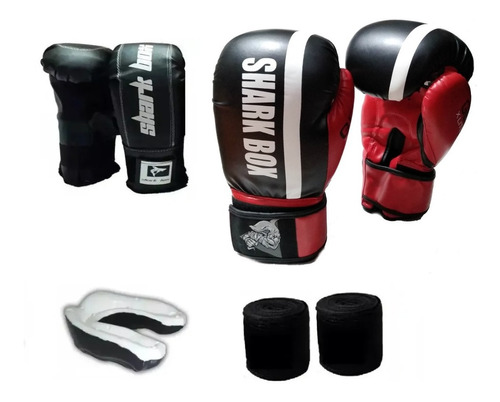 Oferta,kit Boxeo-kick Boxing Unisex, Guantes+guantines,etc