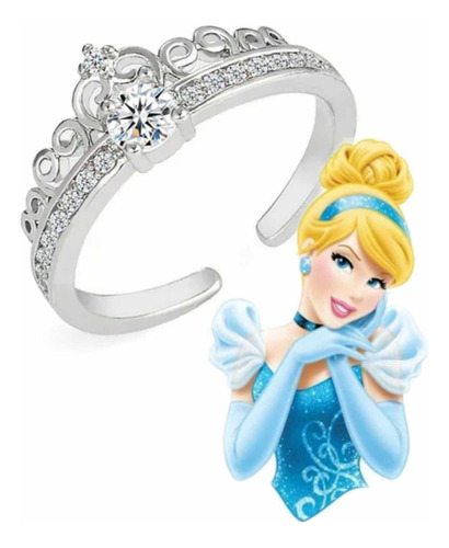 Bisuteria Anillo Cenicienta Disney Princesas 