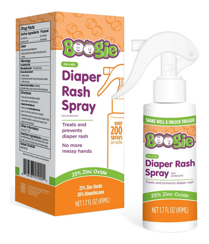 Boogie Bottoms - Spray Rozaduras Bebé 1.7oz - Importado Usa