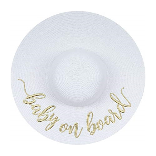 Sombrero De Playa Con Texto Personalizado Para Mujer