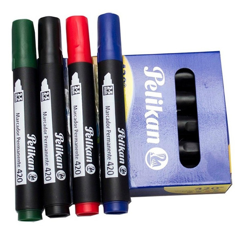 Marcador  Pelikan 420  Vicelado X 10 Unidades 2-5mm