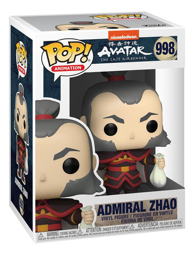 Funko Pop Avatar The Last Airbender  Admiral Zhao 998