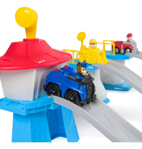 Mini Torre Apilable Con 3 Autos Paw Patrol