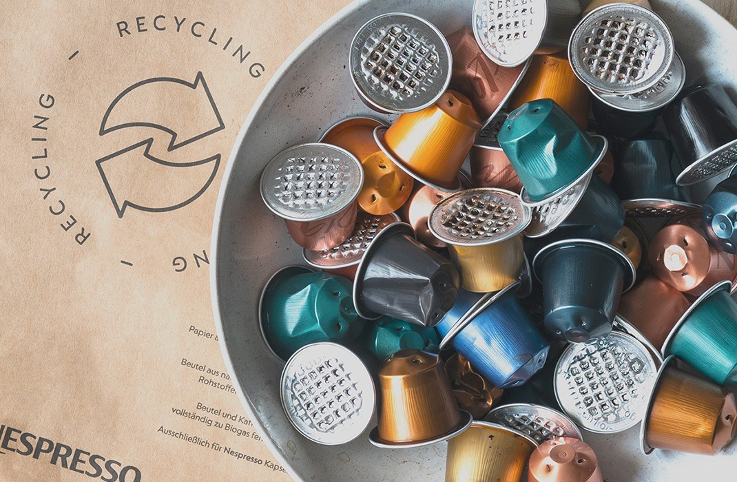 Reciclar tus cápsulas es muy fácil