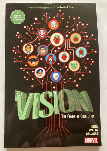 Comic Marvel: The Vision (de Los Vengadores), Colección Completa. Direct Edition.