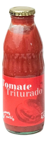 Tomate Triturado 450 Grs. Manos Del Pueblo. Mendoza