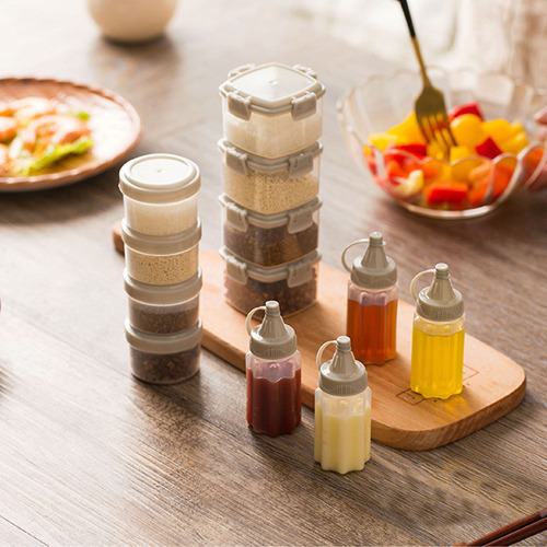 8 Dispensadores Pequeños De Mostaza, Salsa De Tomate Y Mayon