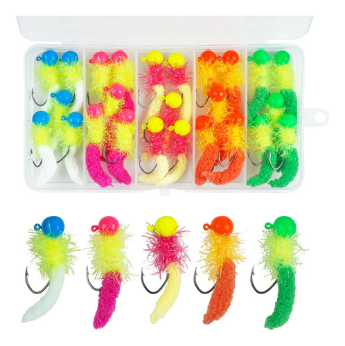 Kit Señuelo Pesca Plantilla Tipo Pez 12 25 Pieza Cabeza Cola