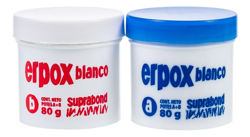 Imagen 4 de 5 de Nuevo Adhesivo Suprabond Erpox Blanco Bachas Y Sanitarios 80