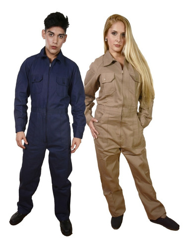 Mameluco Industrial De Gabardina 9 Onzas Triple Costura