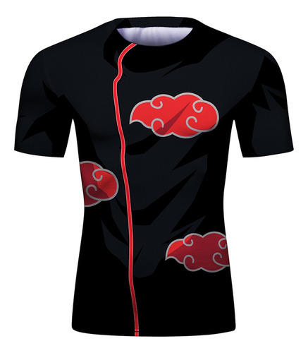 Playera Playera Ejercicio Naruto Gym Akatsuki Itachi Uchiha