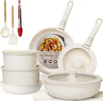 Comprar Juego De 20 Ollas Sartenes Antiadherentes Bateria De Cocina
