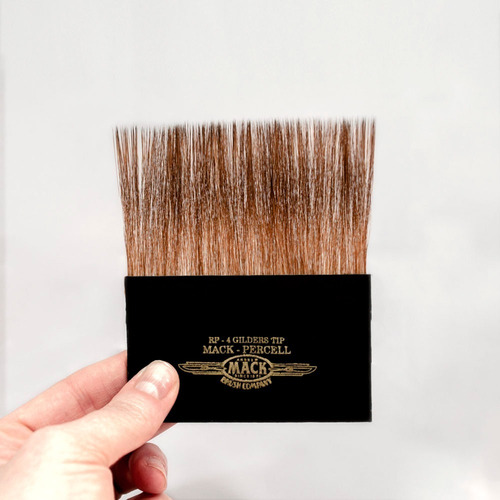 Pincel Aplicador Mack Brush Folha De Ouro / Douracao