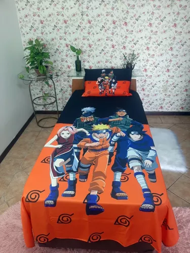 Lençol Boruto Filho do Naruto Anime Presente para Criança