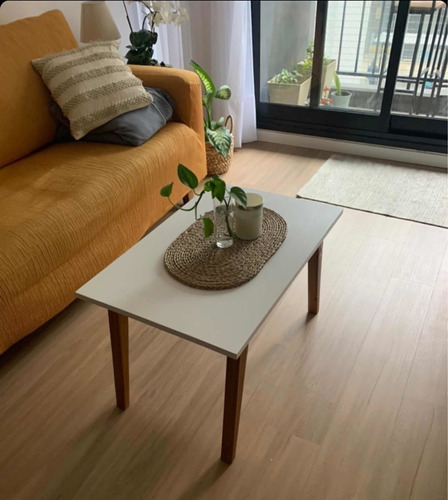 Mesa Ratona Estilo Nórdico Madera Maciza