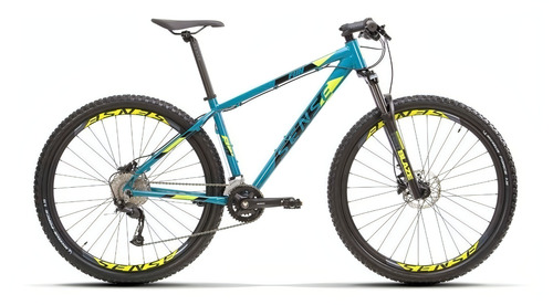 Mountain bike Sense Fun Evo 2023 aro 29 M 18v freios de disco hidráulico câmbios Shimano Altus M2020 y Shimano Alivio M3100 Shadow cor acqua