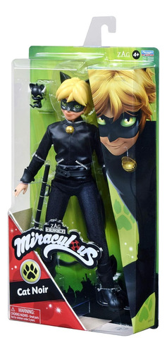 Miraculous Cat Noir Muñeco Figura Articulada 26 Cm - Premium