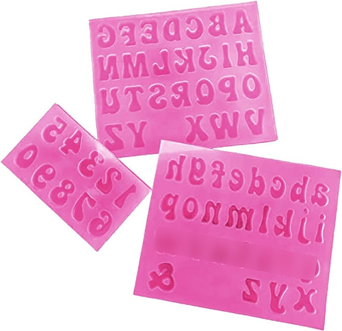 Set De Molde De Silicona Numeros Resina Epoxi Decoracion