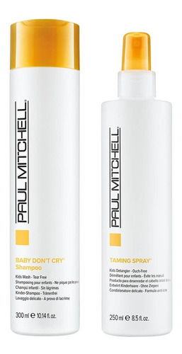 Kit Kids Paul Mitchell Shampoo E Leave-in - Crianças E Bebes