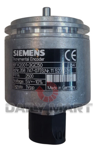 New In Box Siemens 6fx2001-3gc50 Incremental Encoder Ssv