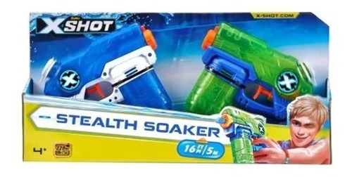 2 Pistolas De Agua Zuru X-shot 1227 Stealth Soaker 1227