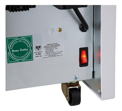 Calefactor Infrarrojo Ursus Trotter Irh S-1500 Wifi Blanco