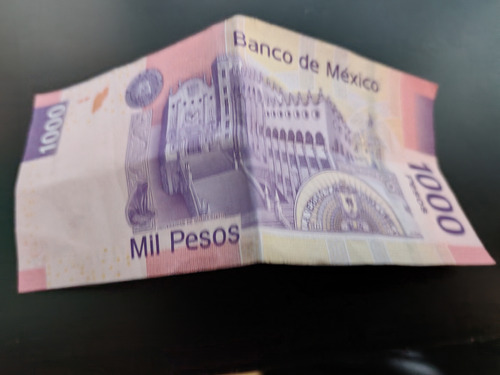 Billete De 1000 Miguel Hidalgo Rosita Serie B A 9 Msi