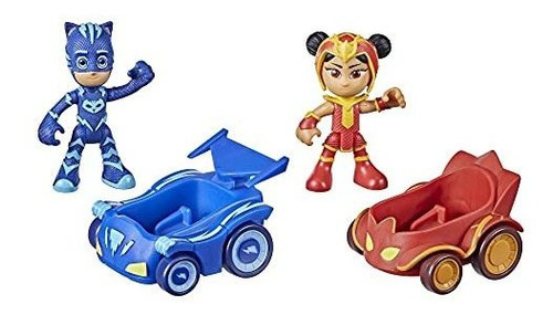 Set Pj Masks Catboy Vs An Yu Batalla De Corredores