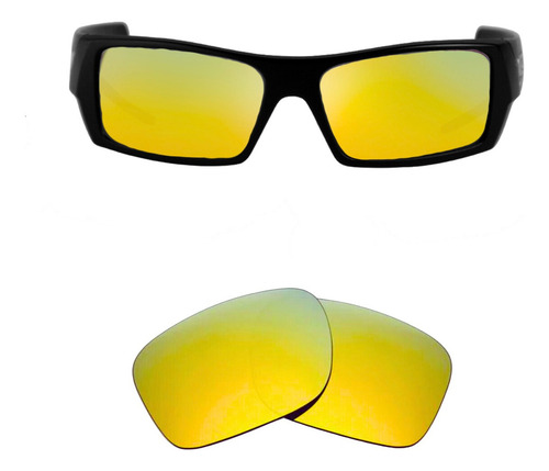 Lente De Reposição Para Oakley Gascan - Oo9014 Cor Dourado Verde