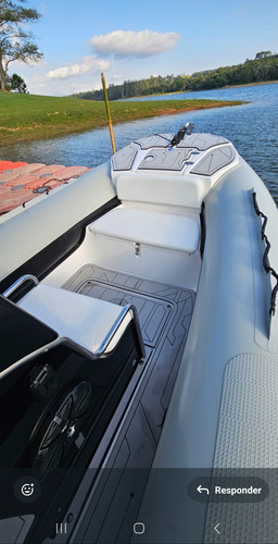 Bote Zefir G500, Com Motor Mercury 100hp Com Apenas 60h.