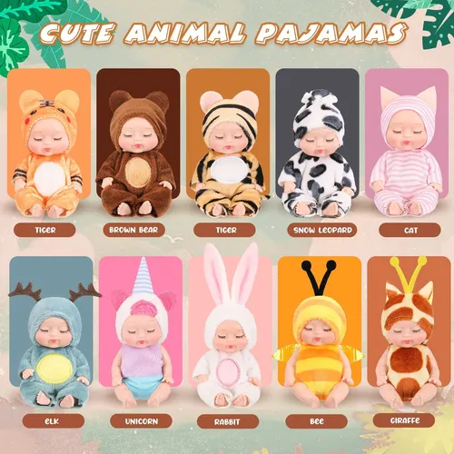 Muñecas vestidas de animales hotsell