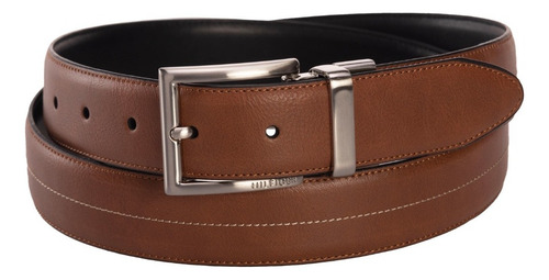 Cinturon Para Hombre Tommy Hilfiger Mod. 11tle1x014 Color Negro Diseño de la tela Liso Talla 38