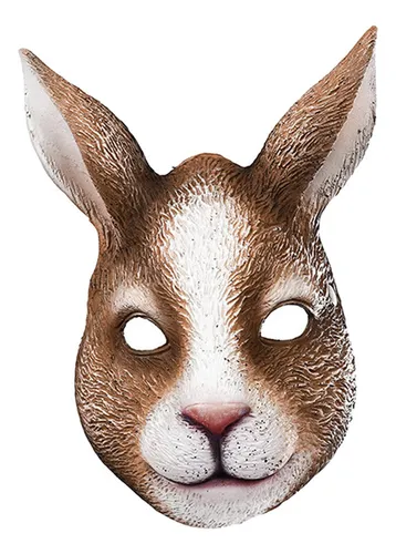 Máscara De Animales Disfraz De Pascua Máscara De Conejo