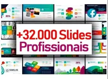 Comprar 32.000 Slides Comerciais Pró Editáveis + Mockups Power Point