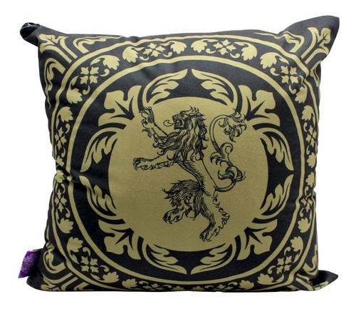 Almofada Game Of Thrones Lannister 40x40cm Oficial Got Hbo