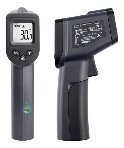 Termometro De Mano Industrial Digital Laser Infrarrojo 1300c