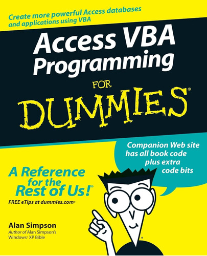 Access Vba Programming For Dummies / Alan Simpson