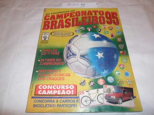 Álbum - Campeonato Brasileiro 1995 - Editora Panini - A14