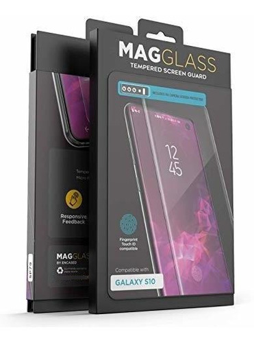 Pantalla Cristal Templado Para Samsung Galaxy S10 Sensor