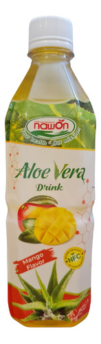 Bebida Aloe Vera Sabor Mango Con Pulpa X500ml Nawon