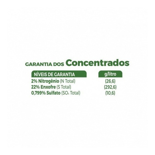 Imagem 4 de 10 de Fertilizante Forth Enxofre Concentrado 60ml - Adubo